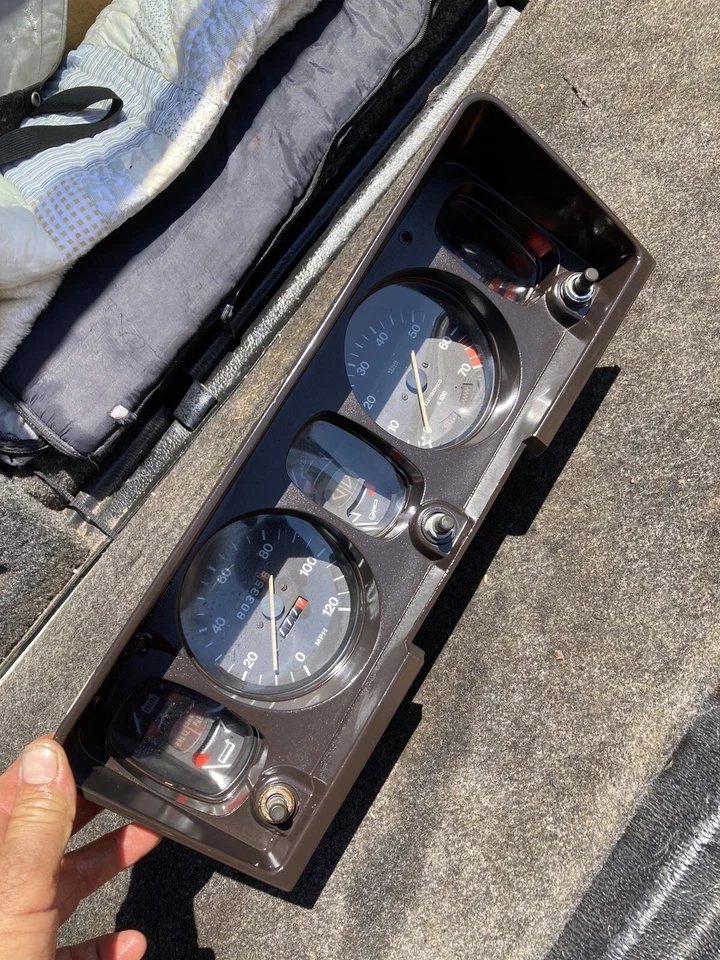 Lancia Beta 1977 velocímetro completo cuadro de instrumentos con bisel carreras italianas Foto 1 de 4