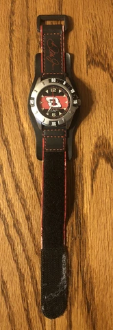 2005 NASCAR Dale Earnhardt Jr Watch M.Z Berger Black Band Cover