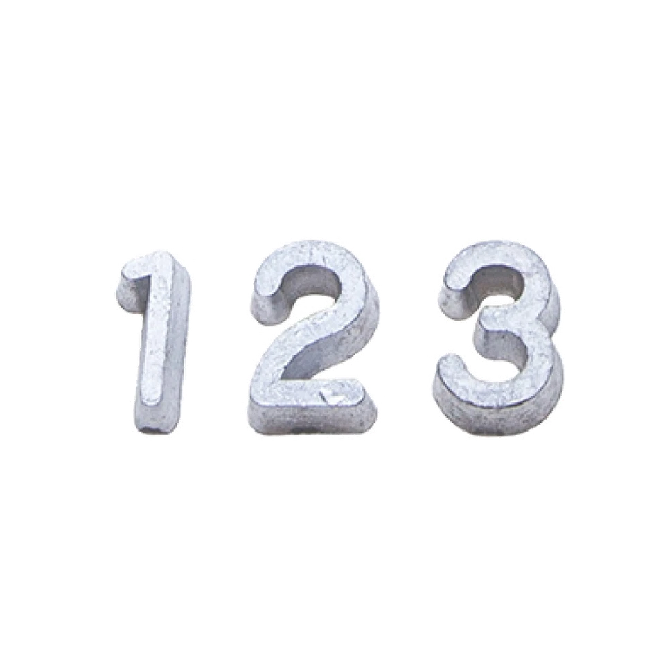 Números de plomo - Paquete de 100 Foto 1 de 1