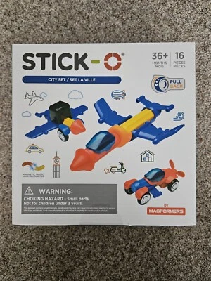Stick-O Magnetic Kids Toys Cars & Planes - Image 1 of 4