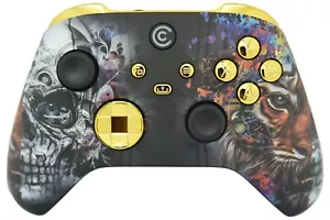 Designer Custom Wireless Controller for PC, Windows, Series X/S & One-Tiger Skul - Picture 1 of 3