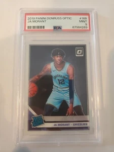 46629925 Ja Morant 2019 Panini Donruss Optic 168 Rated Rookie RC PSA 9 MINT - Picture 1 of 2
