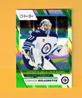Connor Hellebuyck 2023-24 O-Pee-Chee All-Stars Rainbow Green #529 Jets #D 32/33