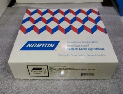АЛМАЗНОЕ КОЛЕСО NORTON ASDC180-R100B615-1/4 1V1 6 ДЮЙМОВ X 5/8 ДЮЙМА X 1-1/4 ДЮЙМА - Изображение 1 из 4