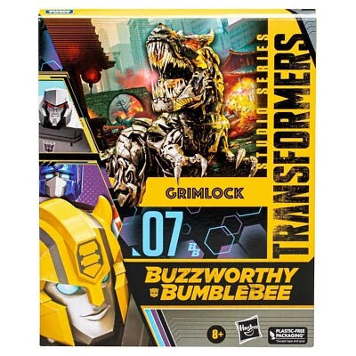 Transformers Studio Series Leader 07BB Grimlock Buzzworthy Bumblebee New In Hand - Image 1 of 4