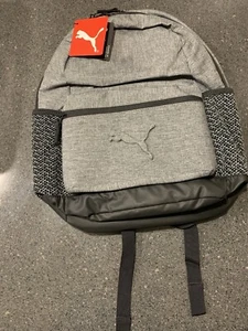 Puma 25Lt 3D Puma Cat Backpack Bag School 12 x 18 x 7 Gray - Picture 1 of 5