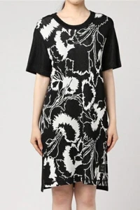 $395 NWT Rag & Bone Ivory Liberty Short Sleeve Floral Print Dress sz S - Picture 1 of 12