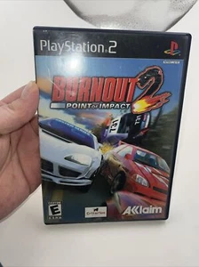Sony PlayStation 2 PS2 TESTED Burnout 2 Point Of Impact. Game & Case Tested - Picture 1 of 6