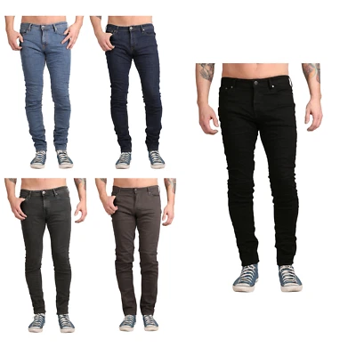 JACK & JONES Hombre Pantalones Vaqueros Stretch Slim Skinny en 5 Colores y 3 Modelos NUEVOS