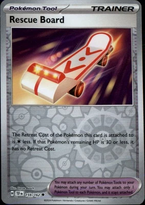 Rescue Board Reverse Holo Uncommon SV05: Temporal Forces 159/162 NM - Image 1 of 2