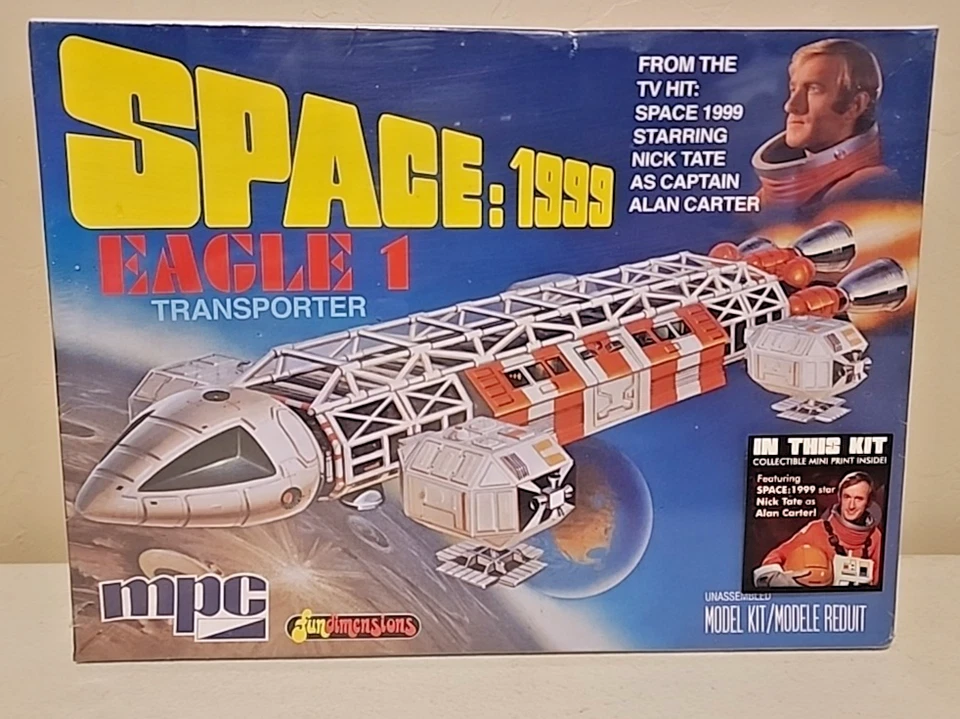 MPC Space 1999 Eagle 1 Transporter Kit # MPC791/12 Factory Sealed - Image 1 of 4