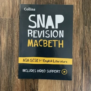 Collins Snap Revision Macbeth AQA GCSE English Literature - Picture 1 of 2