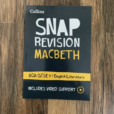 Collins Snap Revision Macbeth AQA GCSE English Literature - Image 1 of 2