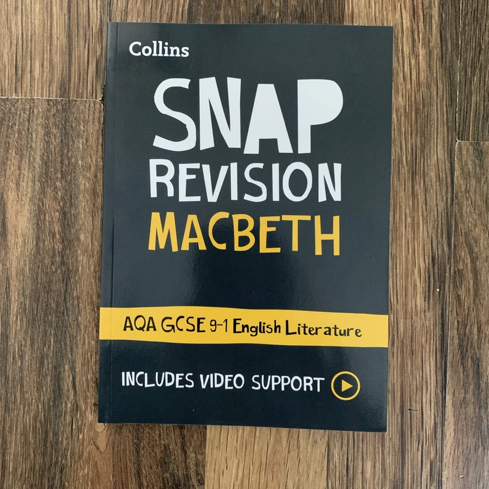 Collins Snap Revision Macbeth AQA GCSE English Literature - Image 1 of 2