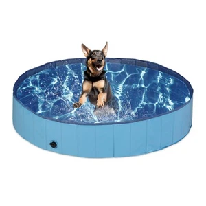 Hundepool Pool Hunde Swimmingpool Hundebad Hundeplanschbecken Tierpool faltbar - Bild 1 von 17