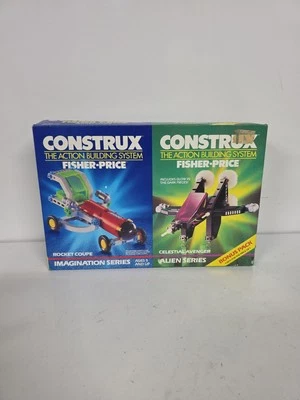 Fisher Price Construx Rocket cupé y Celestial Avenger #6011 - incompleto  Foto 1 de 4