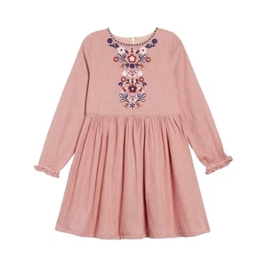 Mini Boden Embroidered Dress 7/8 - Picture 1 of 5