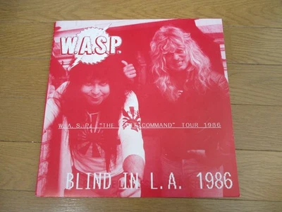 W.A.S.P. – BLIND IN L.A. 1986　　WASP、KISS、JAPAN Foto 1 de 3