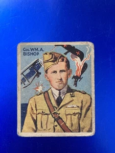 1934 National Chicle Sky Birds #26 Col. William A. Bishop - Picture 1 of 2