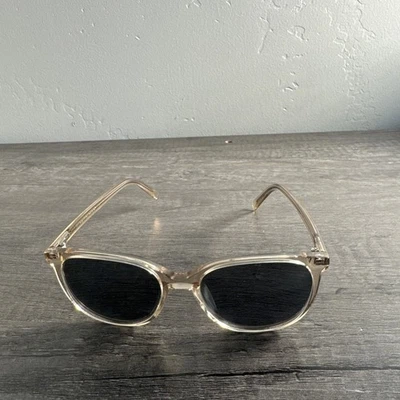 Gafas de sol Warby Parker Laurel M 664 doradas transparentes SOLO 52-17-140 Foto 1 de 4