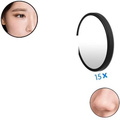 5X 10X 15X Make Up Beauty Cosmetic Zoom Magnifying Mirror Vanity Compact Travel - Image 1 of 4