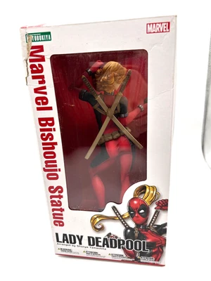 SDCC 2016 Kotobukiya Marvel Bishoujo Lady Deadpool Exclusivo abierto Foto 1 de 4