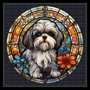 Shih Tzu Dog Large Refrigerator Magnet - version 4 - Picture 1 of 1