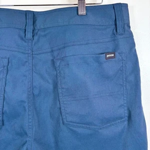 prAna Stretch Zion 5 Pocket Short Men's 35 Stormy Night Dark Navy Hybrid NWT - Picture 1 of 9