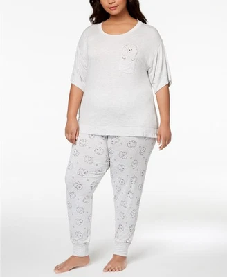 Jenni By Jennifer Moore Womens Graphic-Pocket Pajama Top Size 3X - Image 1 of 2