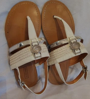 Sandalias de tanga Alex Marie blancas para mujer talla 6,5 Foto 1 de 4