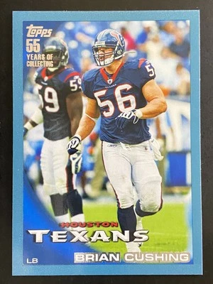 Brian Cushing 2010 Topps Football BLUE /349 Houston Texans #88 RARE! HTF! - Image 1 of 2