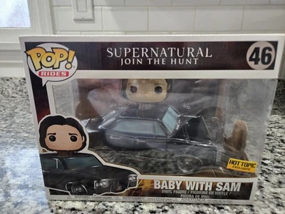 Funko POP! Figura Rides: Supernatural #46 Baby with Sam - Exclusivo tema candente Foto 1 de 4