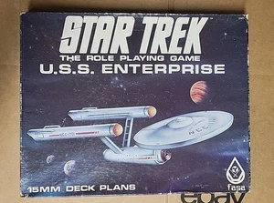 Star Trek Das Rollenspiel - 15MM Deck Pläne FASA Box Set - Bild 1 von 20