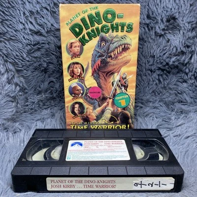 Josh Kirby Time Warrior!: Chapter 1 - Planet of the Dino Knights VHS Tape 1995 - Image 1 of 4