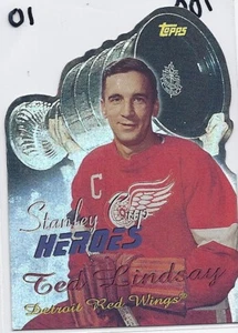 2000-01 TOPPS TED LINDSAY STANLEY CUP HEROES - Picture 1 of 1