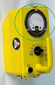 CDV-717 Radiation Detector Replacement Sealed/Ruggedized Meter Ass. Repair Part - Picture 1 of 7