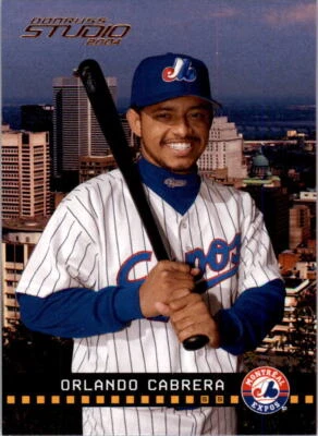 2004 Studio #122 Orlando Cabrera - NM-MT - Image 1 of 2