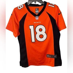 Nike NFL Players Peyton Manning #18 Broncos Youth Size Jersey - Picture 1 of 6