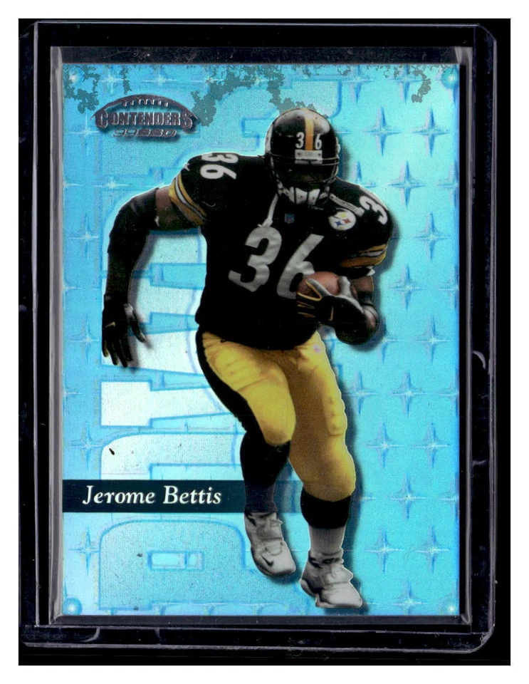 Jerome Bettis 1999 Playoff Contenders SSD 68  SN50  Power Blue - Image 1 of 2