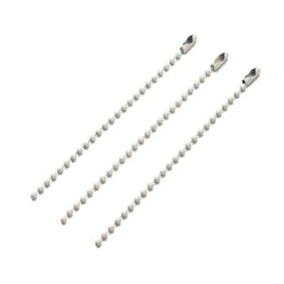 Cadenas de cuentas de bola coloridas de 10 piezas para llavero conector de etiqueta de mano para hágalo usted mismo Foto 1 de 4