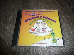 Buchanan & Goodman Politically Correct? CD 1995 2 Disc Lunartick Records VHTF - Picture 1 of 4