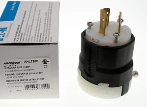 Eaton Arrow Hart AHL720P Ultra grip plug, L7-20P - Picture 1 of 1