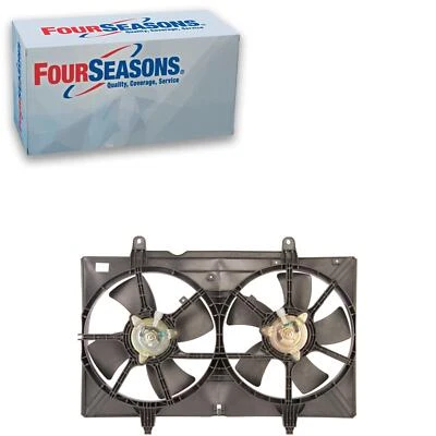 Conjunto de ventilador condensador y radiador doble 4 estaciones para Nissan Quest 2004-2009 Foto 1 de 4