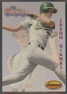 1994 Ted Williams Card Company The Campaign #123 Jason Giambi Oakland Athletics - Picture 1 of 2