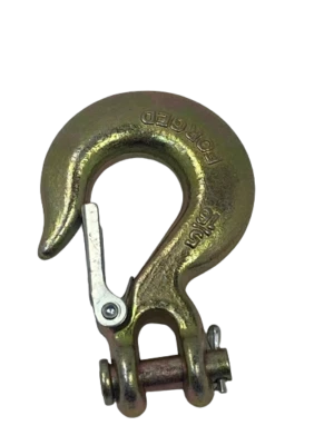Gancho deslizante para horquilla Peerless de acero de aleación de 5/16" grado 70 con pestillo de seguridad 4.700 lb  Foto 1 de 4