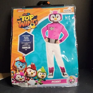 Disfraz de Halloween Nick Jr Top Wing "Penny" 4 piezas Disfraz de Halloween Talla 3T-4T NUEVO - Imagen 1 de 5