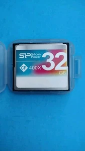 1pcs SP SiliconPower 32gb CF 400X compact flash memory card for NIKON CANON. - Picture 1 of 3
