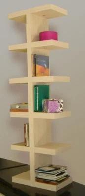 Coppia di Mensole Porta CD/Libreria/Oggetti, da muro o da appoggio MabelOnline - Immagine 1 di 4