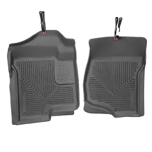 Husky Liners HUL-18201 Front Floor Liners for Chevrolet Silverado 1500 Crew Cab - Picture 1 of 9