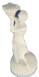Antique Nymphenburg Porcelain Nude Lady Figurine Figure Porzellan Akt Figur - Picture 1 of 11